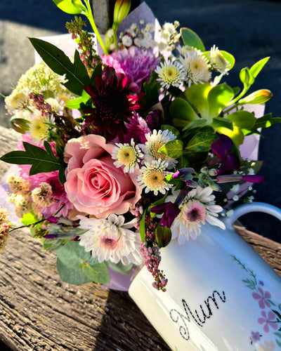 Posy and Mug for Mum